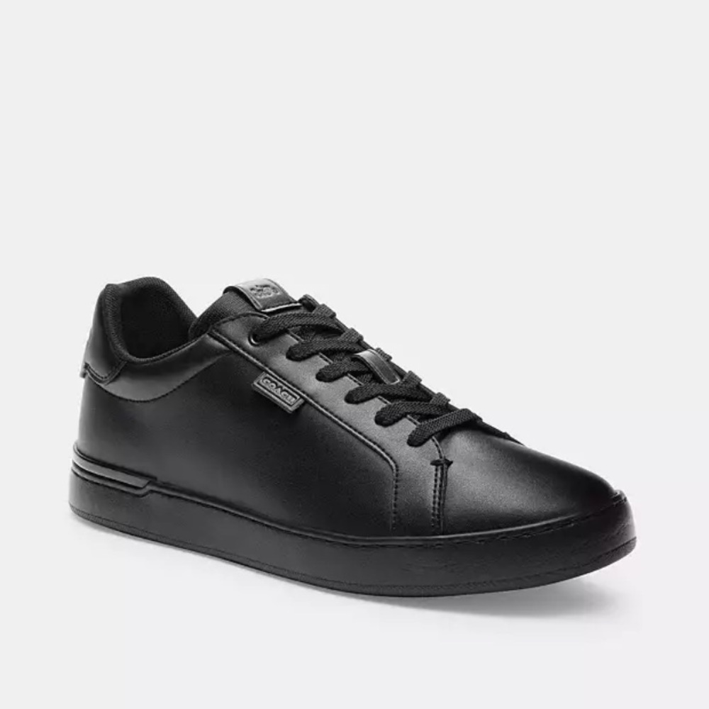 Coach Lowline Low top sneaker in black size 7.5 c8874